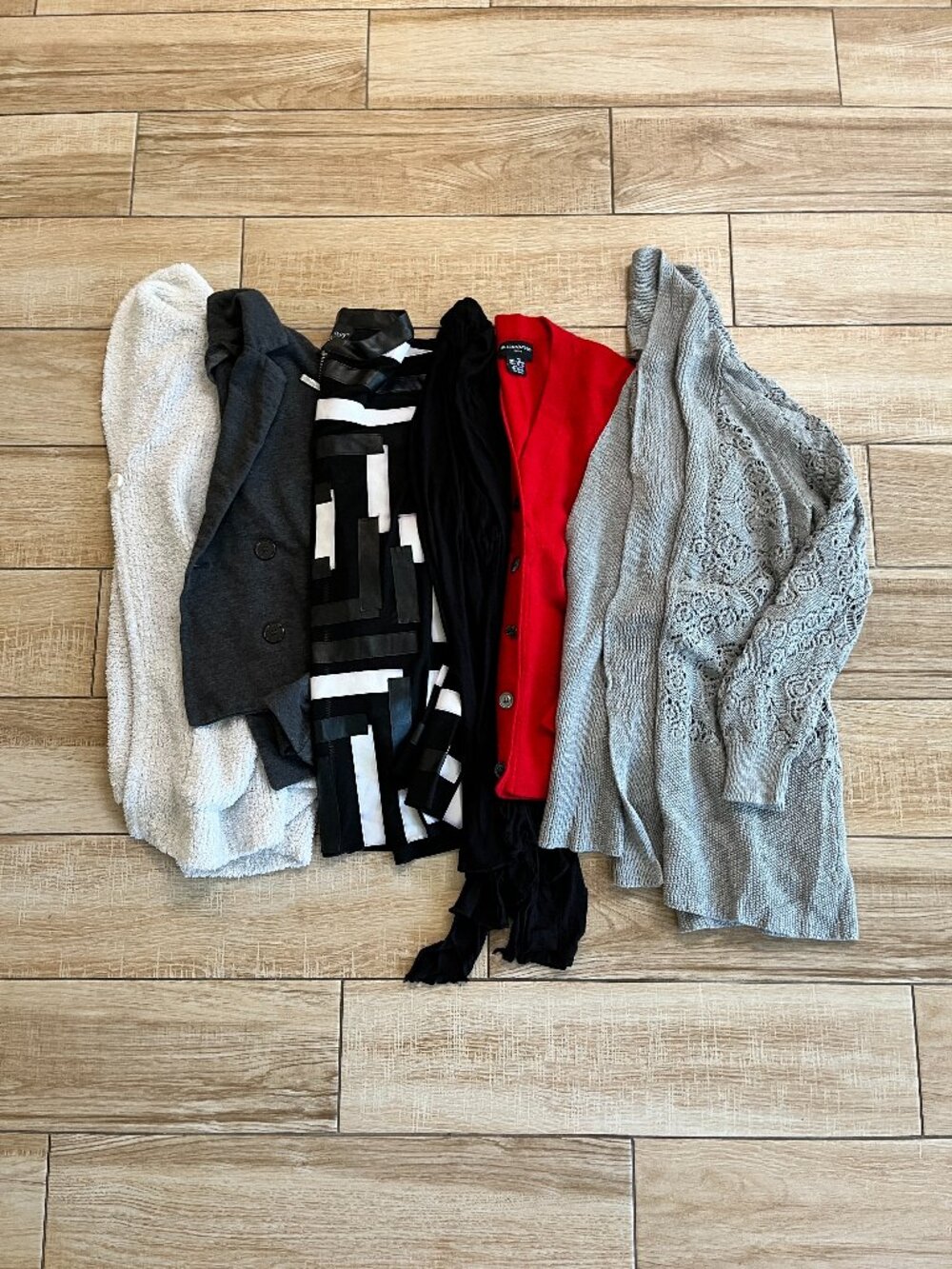 Womens Bundle of 6 Cardigan/Jackets - S